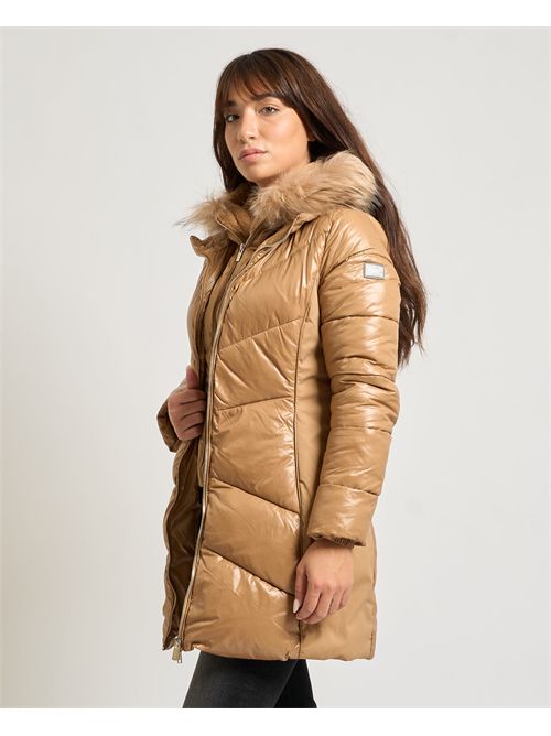 Cappotto donna Yes Zee con finto gilet YES ZEE | O015-Q3000264